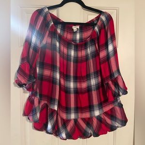Flowy Flannel Shirt